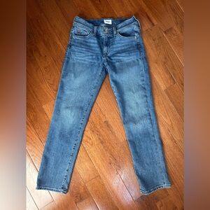 Hudson Straight leg cropped jeans 
Size 26
Los Angeles jeans
Britain flag